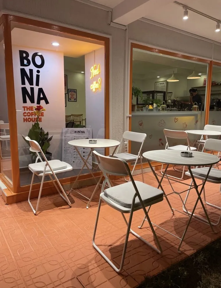 Bonina The Coffee House mekân ve marka uygulaması