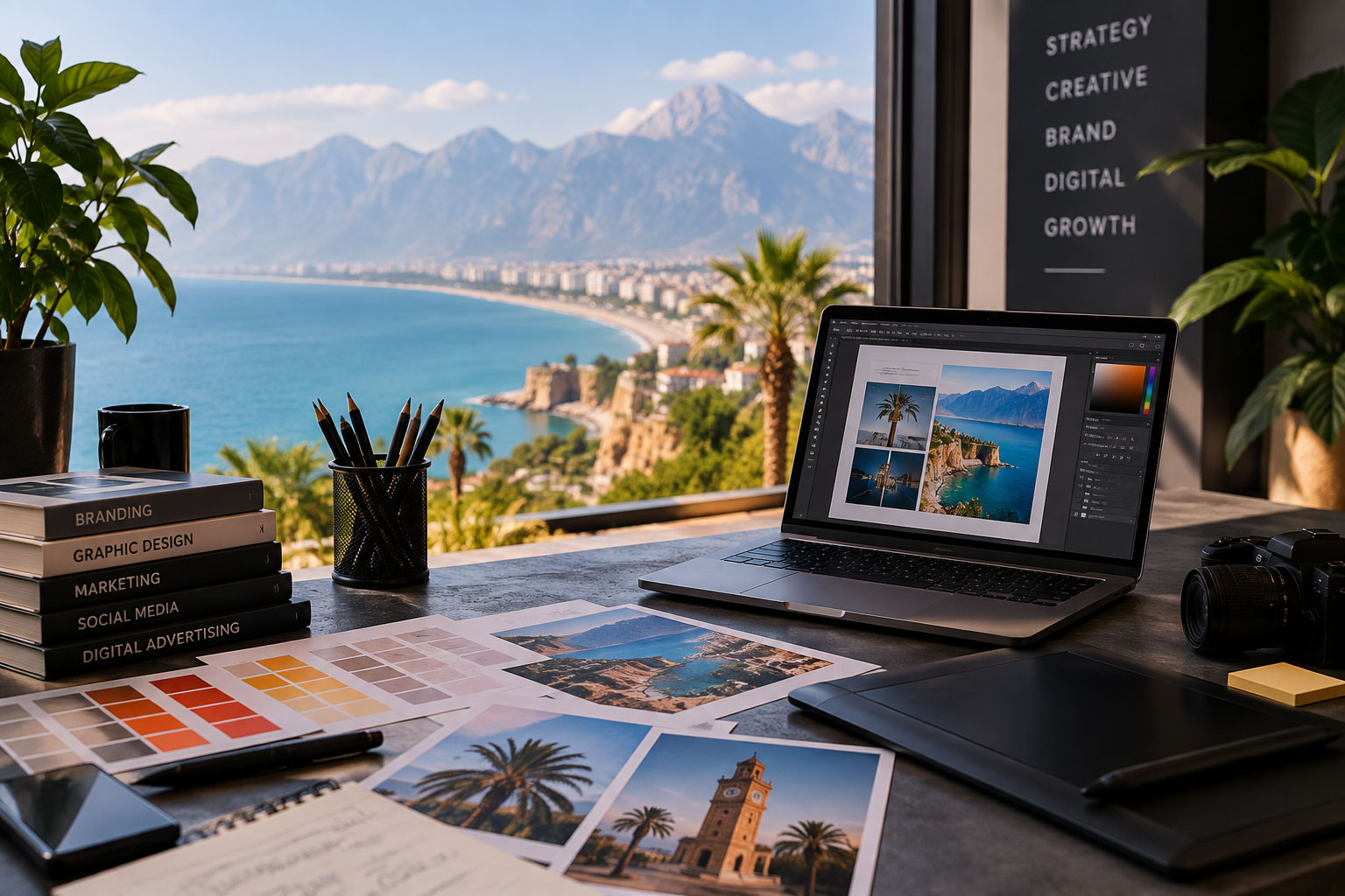 Antalya'da Profesyonel Reklam ve Tasarım Çalışmaları