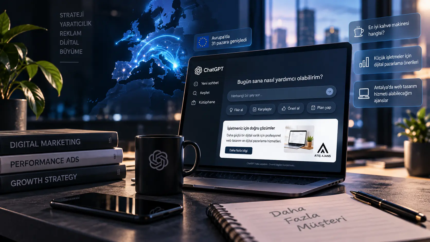 ChatGPT Reklamları Avrupa'ya Geldi: Dijital Reklamcılıkta Yeni Dönem mi Başlıyor?